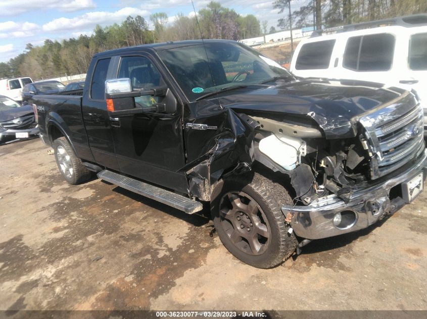 2014 FORD F-150 LARIAT/FX4/XLT - 1FTFX1E62EFC03887