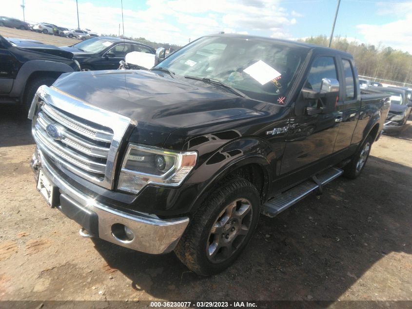 2014 FORD F-150 LARIAT/FX4/XLT - 1FTFX1E62EFC03887