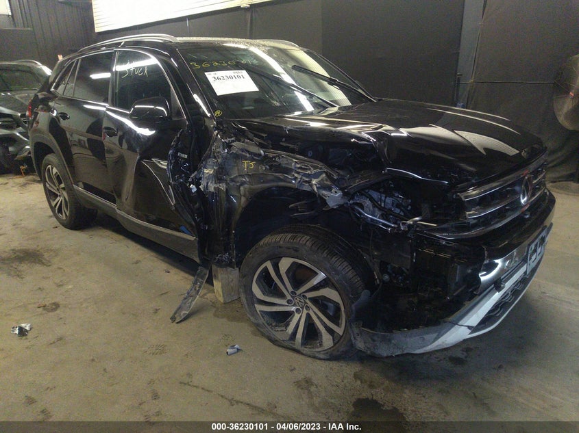 VIN 1V2TE2CA4MC222302 2021 VOLKSWAGEN ATLAS CROSS SPORT 3.6L V6 SEL PREMIUM