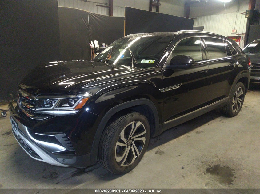 VIN 1V2TE2CA4MC222302 2021 VOLKSWAGEN ATLAS CROSS SPORT 3.6L V6 SEL PREMIUM