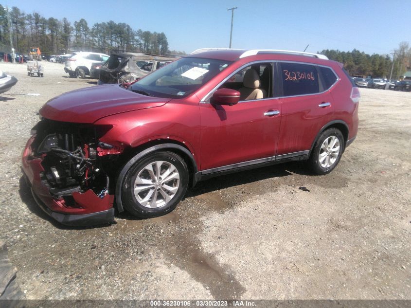 2015 NISSAN ROGUE SV - 5N1AT2ML3FC791283