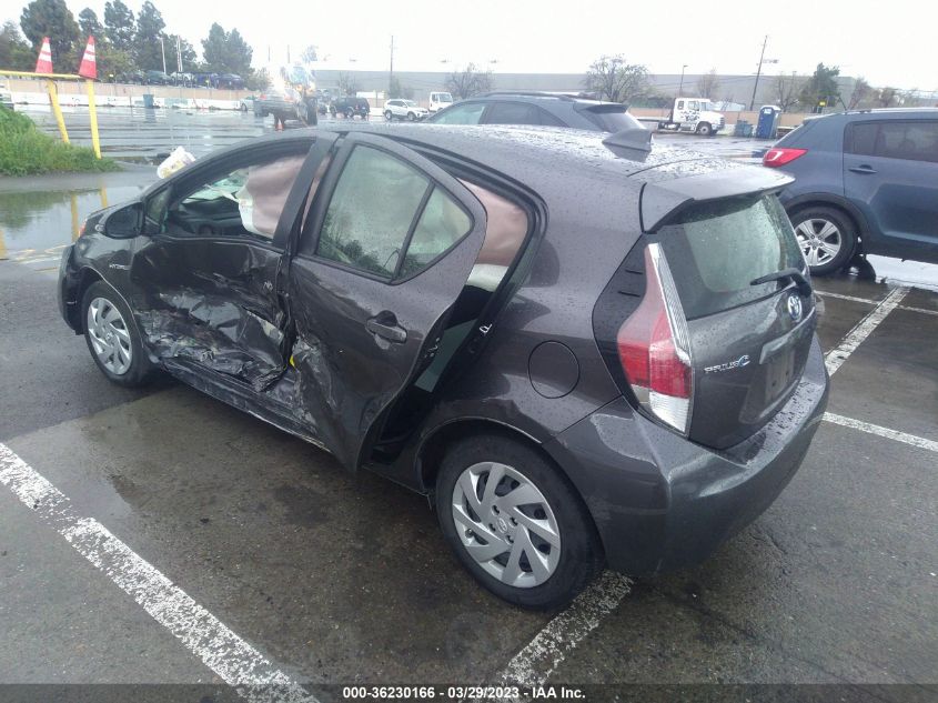 2015 TOYOTA PRIUS C ONE/TWO/THREE/FOUR - JTDKDTB31F1092938