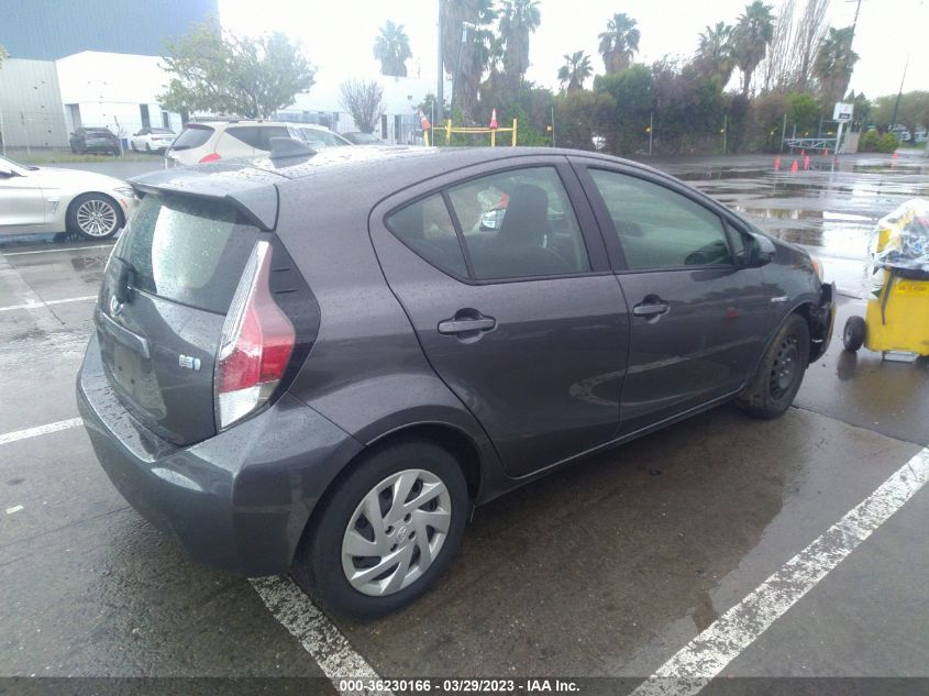 2015 TOYOTA PRIUS C ONE/TWO/THREE/FOUR - JTDKDTB31F1092938