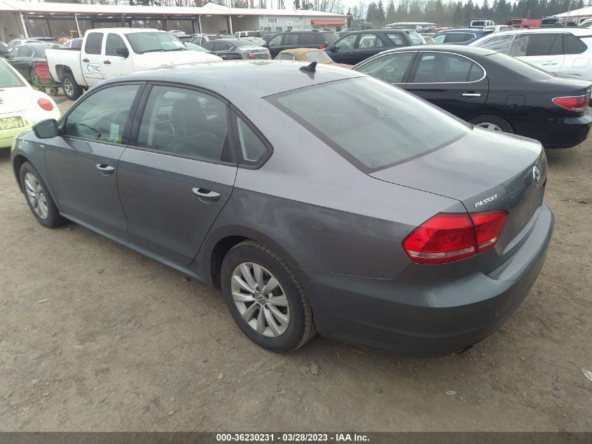 2014 VOLKSWAGEN PASSAT WOLFSBURG ED - 1VWAT7A37EC070448