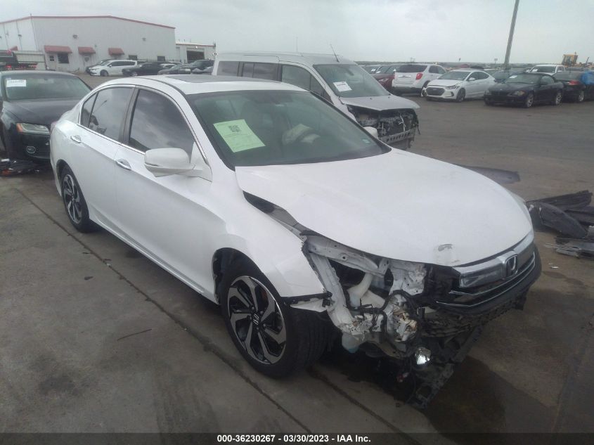 2017 HONDA ACCORD SEDAN EX-L - 1HGCR2F80HA062517