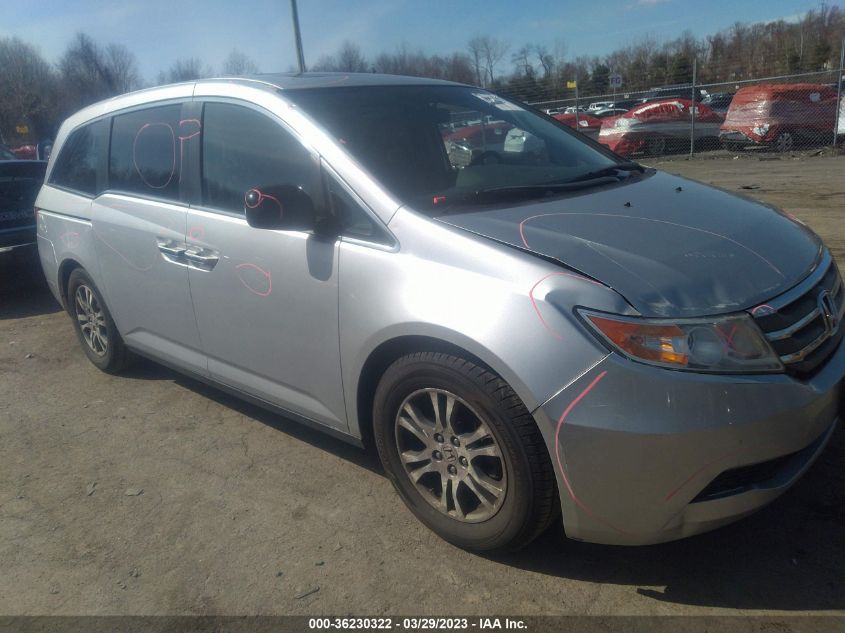 2013 HONDA ODYSSEY EX-L - 5FNRL5H68DB084192