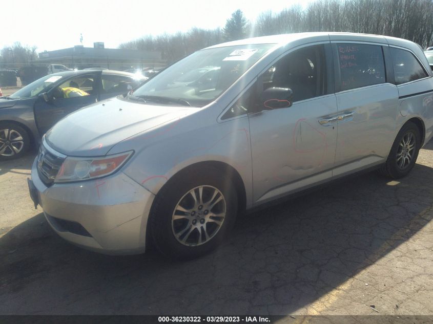 2013 HONDA ODYSSEY EX-L - 5FNRL5H68DB084192