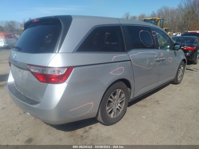 2013 HONDA ODYSSEY EX-L - 5FNRL5H68DB084192