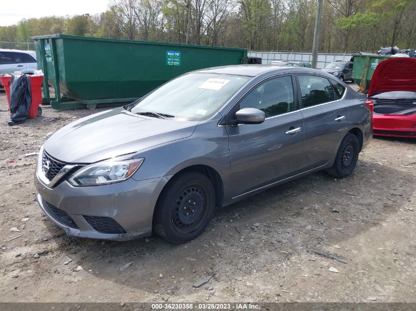 2019 NISSAN SENTRA S - 3N1AB7AP2KY301819