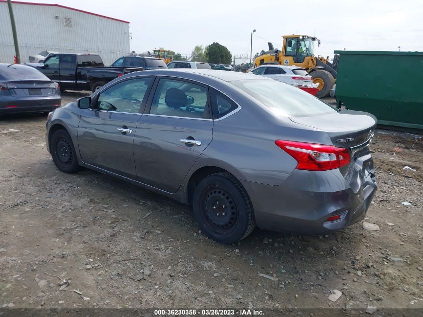 2019 NISSAN SENTRA S - 3N1AB7AP2KY301819