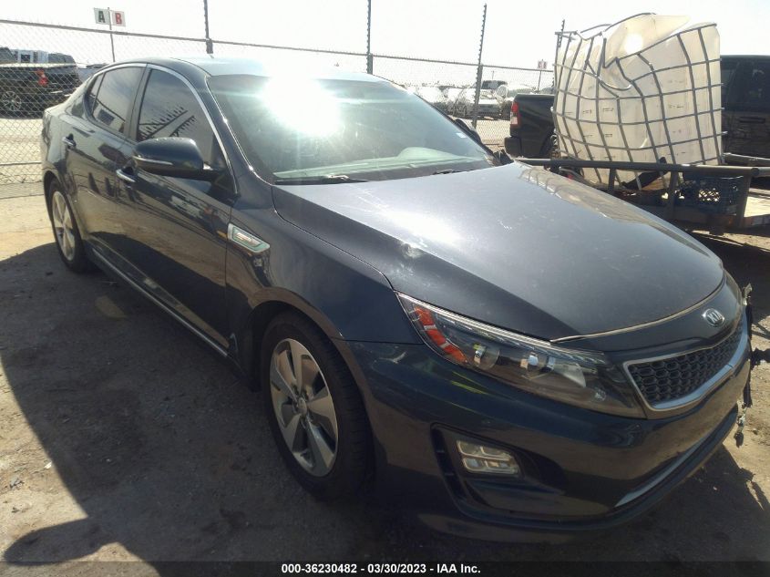 2015 KIA OPTIMA HYBRID EX - KNAGN4AD4F5090335