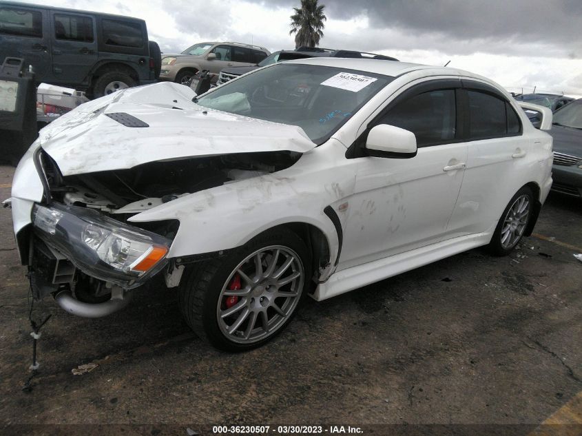 2014 MITSUBISHI LANCER EVOLUTION GSR - JA32W8FV9EU019864