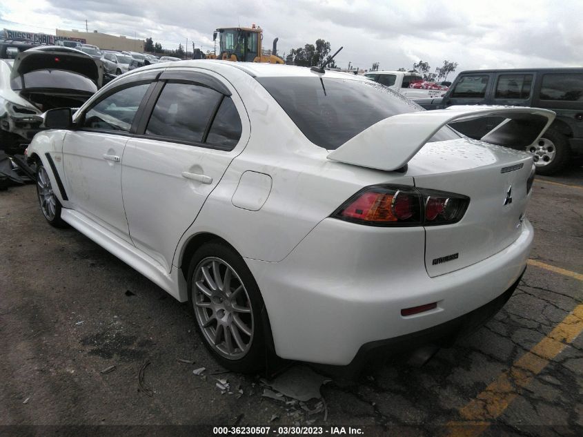 2014 MITSUBISHI LANCER EVOLUTION GSR - JA32W8FV9EU019864