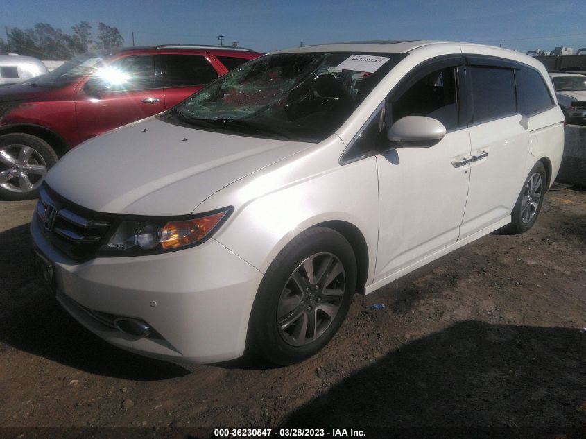 2014 HONDA ODYSSEY TOURING - 5FNRL5H9XEB051156