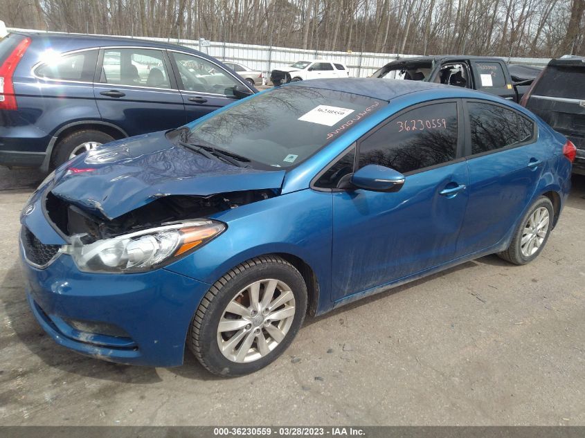 2014 KIA FORTE LX - KNAFX4A6XE5177730