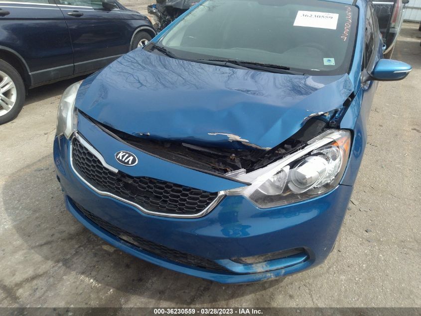 2014 KIA FORTE LX - KNAFX4A6XE5177730