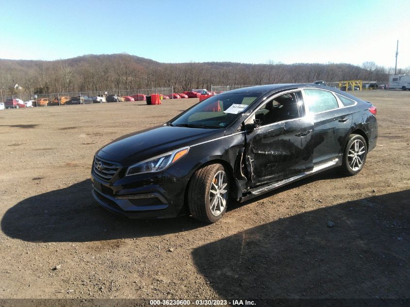 2017 HYUNDAI SONATA SPORT - 5NPE34AB7HH571455