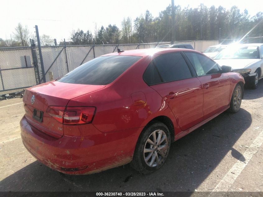 2015 VOLKSWAGEN JETTA SEDAN 1.8T SE - 3VWD17AJ7FM404687