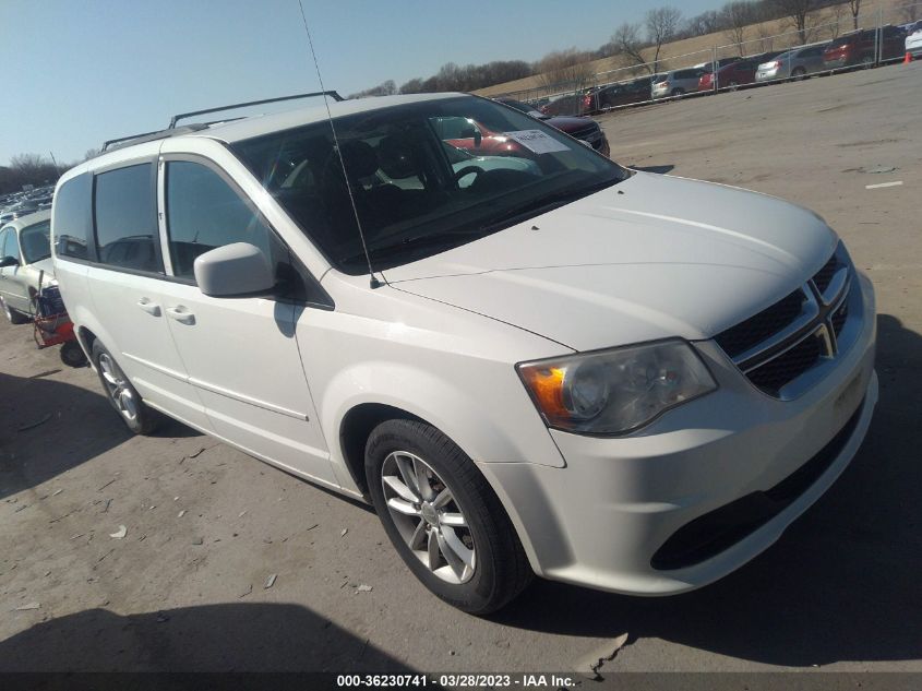 2013 DODGE GRAND CARAVAN SXT - 2C4RDGCG0DR786858