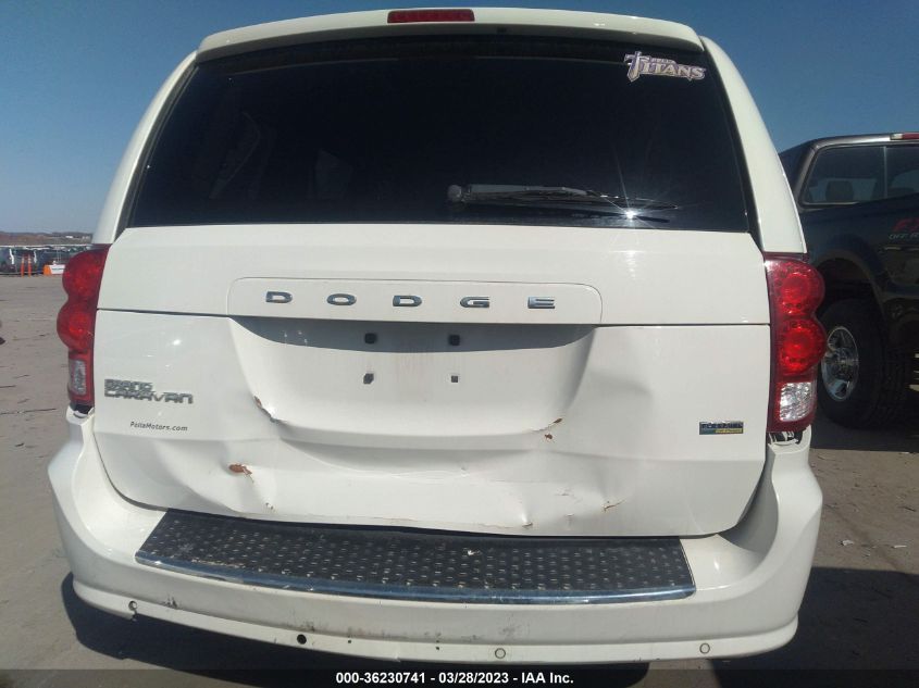 2013 DODGE GRAND CARAVAN SXT - 2C4RDGCG0DR786858