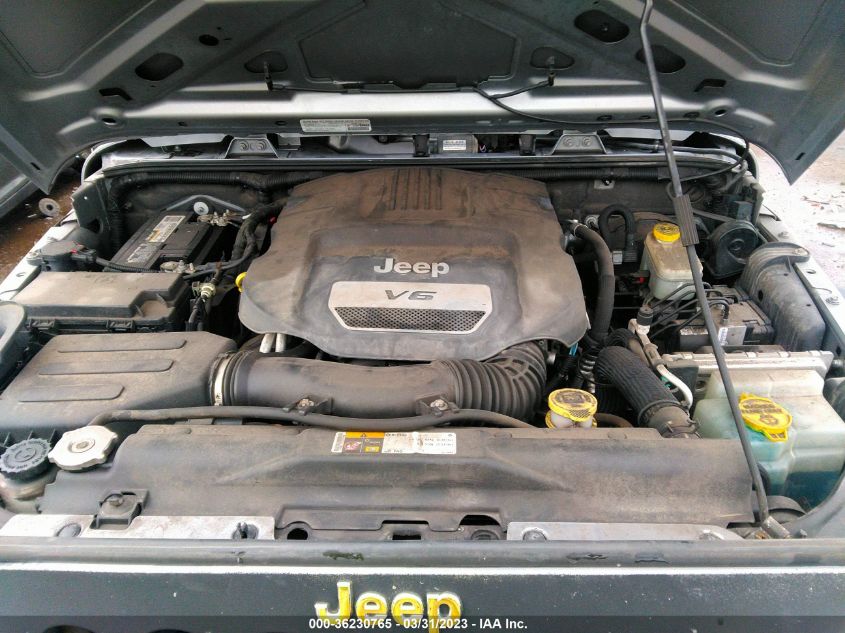 2014 JEEP WRANGLER UNLIMITED SPORT - 1C4HJWDG4EL116415
