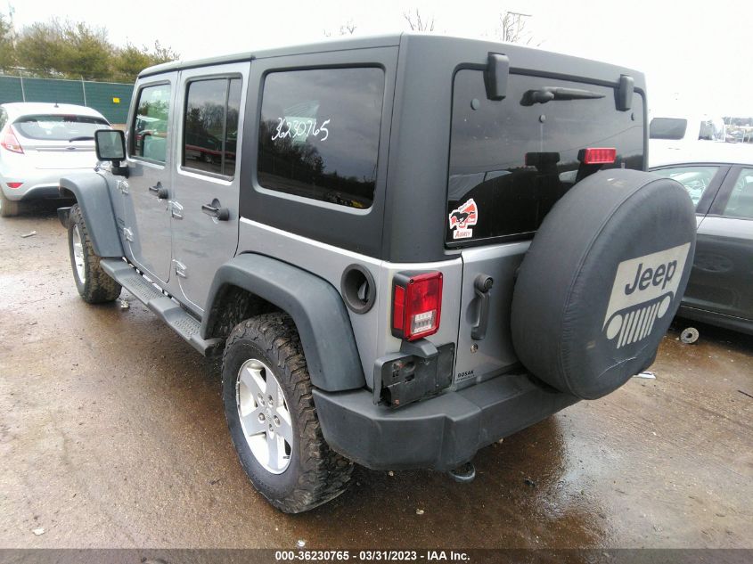 2014 JEEP WRANGLER UNLIMITED SPORT - 1C4HJWDG4EL116415