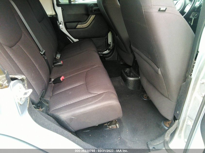 2014 JEEP WRANGLER UNLIMITED SPORT - 1C4HJWDG4EL116415