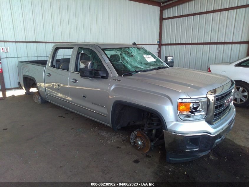2014 GMC SIERRA 1500 SLT - 3GTU2VECXEG450401
