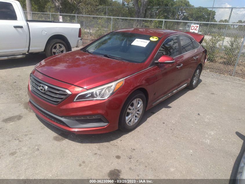 2015 HYUNDAI SONATA 2.4L SPORT - 5NPE34AF1FH167244