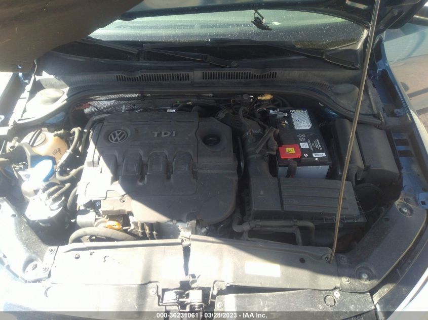2015 VOLKSWAGEN JETTA SEDAN 2.0L TDI S - 3VW3A7AJ4FM321973