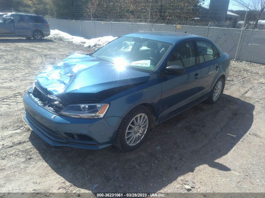 2015 VOLKSWAGEN JETTA SEDAN 2.0L TDI S - 3VW3A7AJ4FM321973