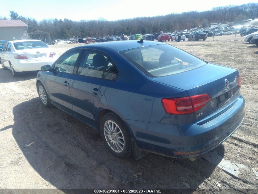 2015 VOLKSWAGEN JETTA SEDAN 2.0L TDI S - 3VW3A7AJ4FM321973