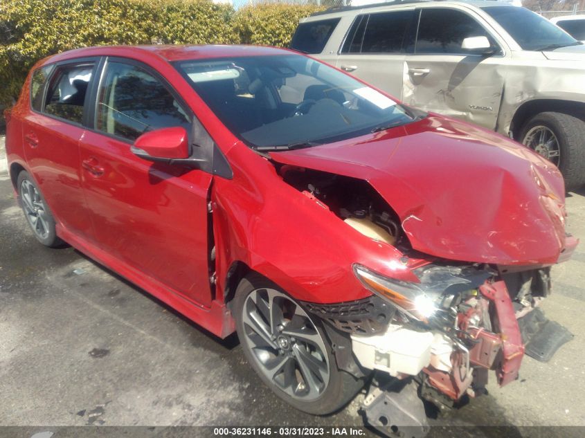 2018 TOYOTA COROLLA IM - JTNKARJE3JJ553284