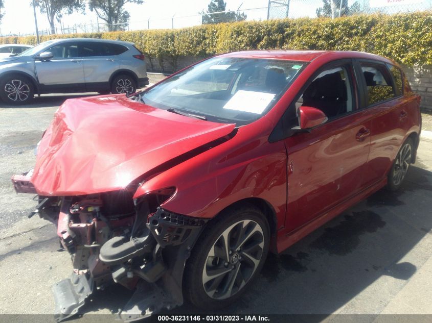 2018 TOYOTA COROLLA IM - JTNKARJE3JJ553284