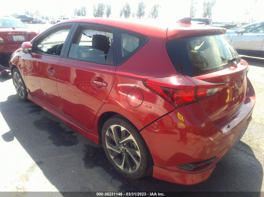 2018 TOYOTA COROLLA IM - JTNKARJE3JJ553284