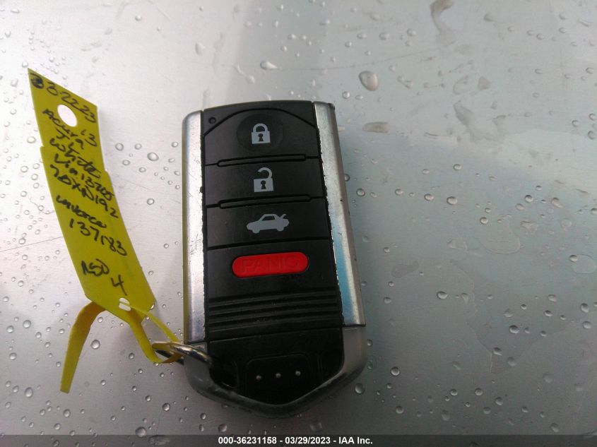 2013 ACURA TL TECH - 19UUA8F50DA013705