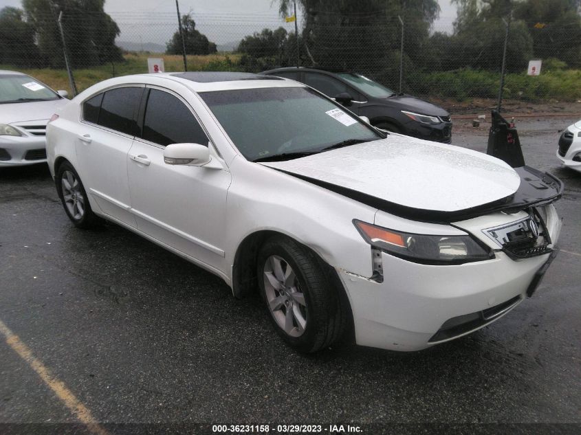 2013 ACURA TL TECH - 19UUA8F50DA013705