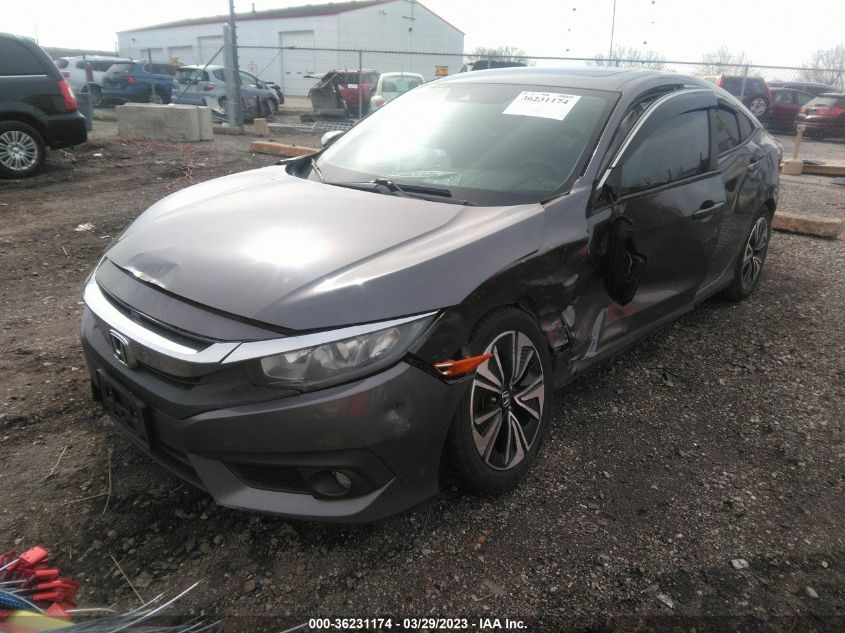 2016 HONDA CIVIC SEDAN EX-L - 19XFC1F80GE201256