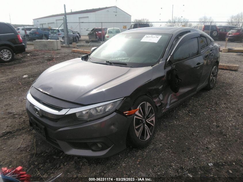 2016 HONDA CIVIC SEDAN EX-L - 19XFC1F80GE201256
