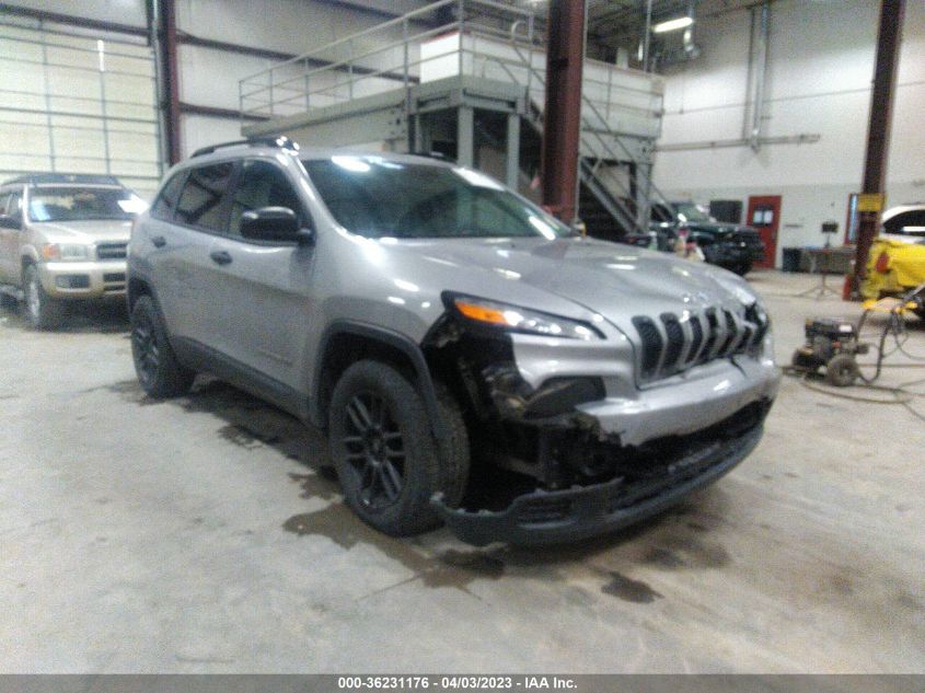 2017 JEEP CHEROKEE SPORT - 1C4PJMAB0HW532182