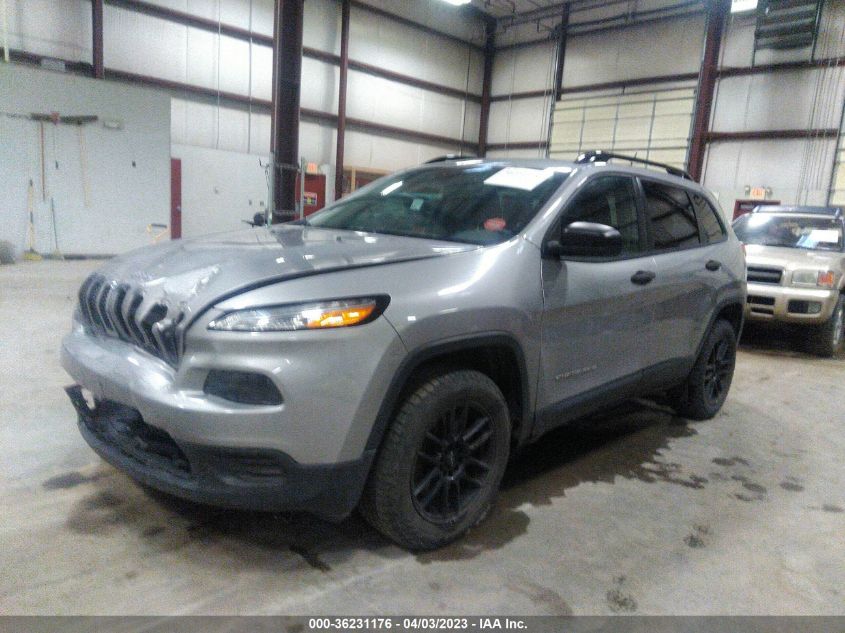 2017 JEEP CHEROKEE SPORT - 1C4PJMAB0HW532182