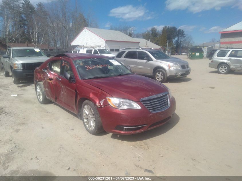 2013 CHRYSLER 200 LIMITED - 1C3CCBCG2DN754717