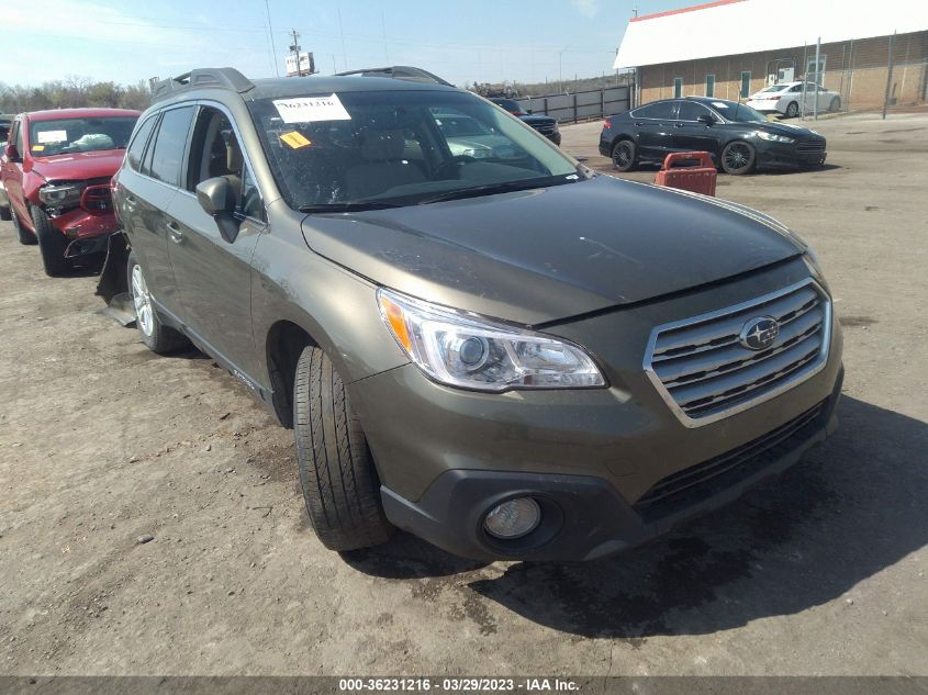 2015 SUBARU OUTBACK 2.5I PREMIUM - 4S4BSBEC7F3213161