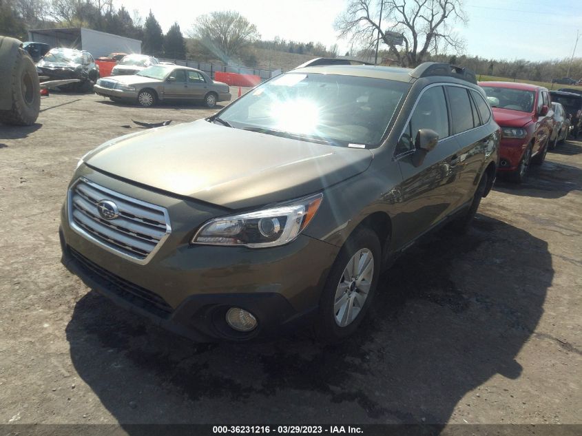 2015 SUBARU OUTBACK 2.5I PREMIUM - 4S4BSBEC7F3213161