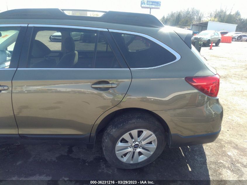 2015 SUBARU OUTBACK 2.5I PREMIUM - 4S4BSBEC7F3213161