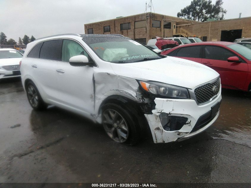 5XYPK4A55HG253735 KIA SORENTO SX V6 2017