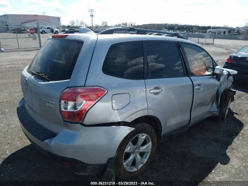 2016 SUBARU FORESTER 2.5I PREMIUM - JF2SJADC8GH509850