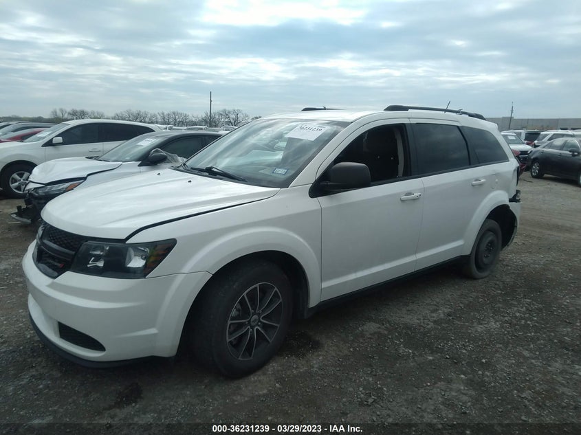 VIN 3C4PDCABXJT294788 2018 DODGE JOURNEY SE
