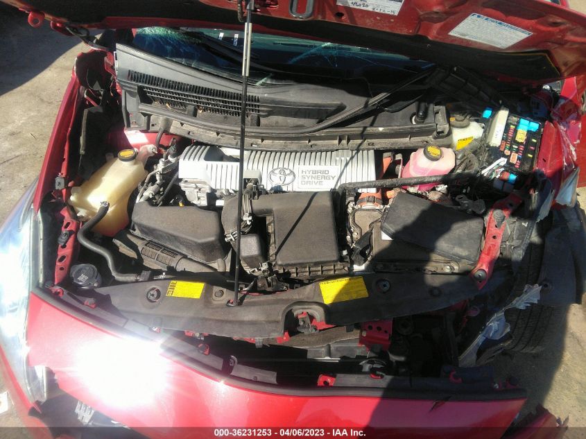 2014 TOYOTA PRIUS FOUR/FIVE/THREE/ONE/TWO - JTDKN3DU3E1754309