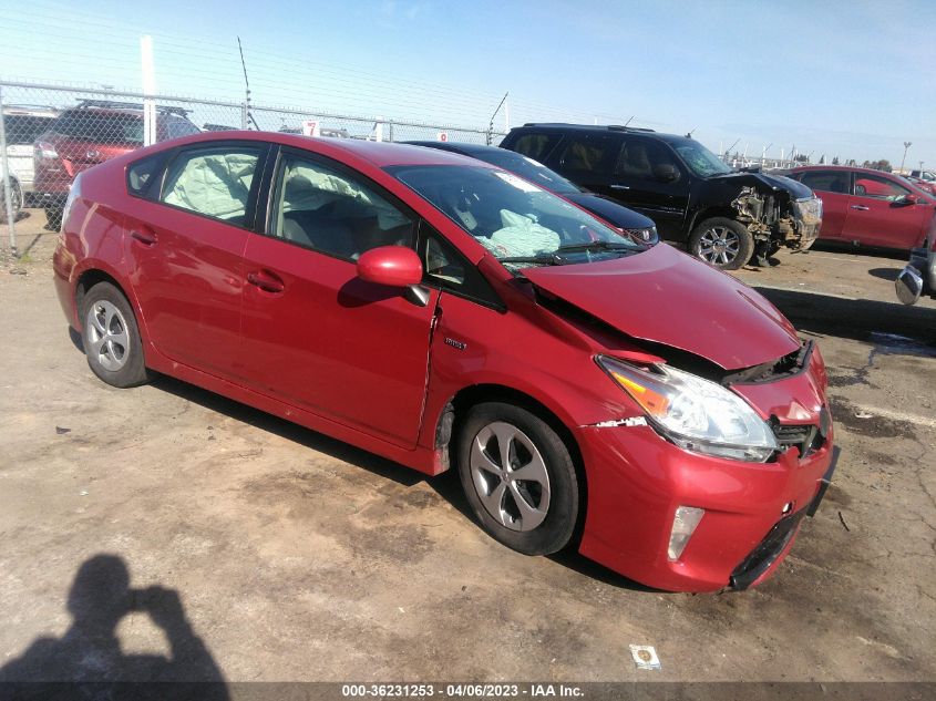 2014 TOYOTA PRIUS FOUR/FIVE/THREE/ONE/TWO - JTDKN3DU3E1754309